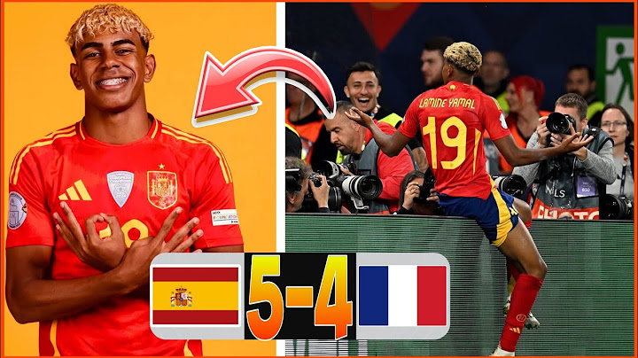 ESPAGNE 5-4 FRANCE LAMINE YAMAL MASTERCLASS FACE A DEMBELE ET MBAPPÉ !