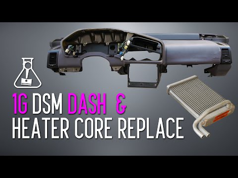 1G DSM Dash & Heater Core Replacement Tutorial