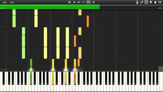 Powerwolf - Sanctified With Dynamite Synthesia Piano MIDI chords