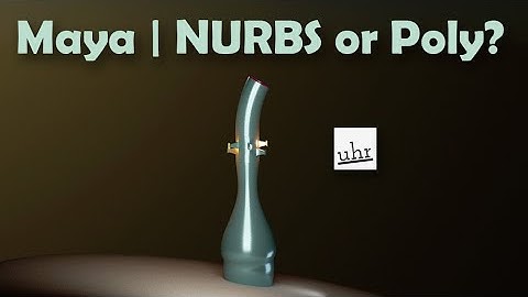 Maya: NURBS an Polygons Go Together Well.