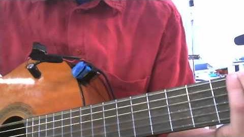 Cheap D.I.Y. guitar mic  -  electret condenser mic