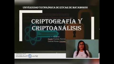 Criptografía y Criptoanálisis