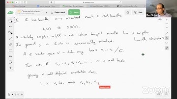 Characteristic Classes: Lecture 20