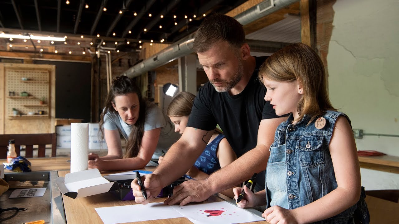 Building a family and a small business at the same time