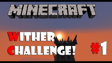 Minecraft: Wither Challenge! #1 All Geared Up!