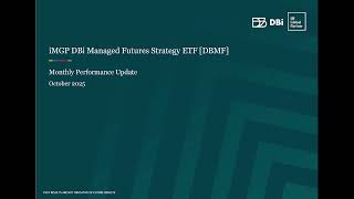 iMGP DBi Managed Futures Strategy ETF Update with Andrew Beer | November 2025