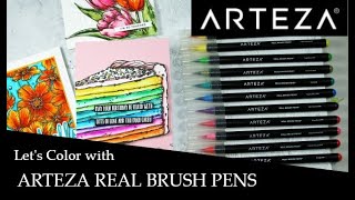 ARTEZA REAL BRUSH PENS / SECRET Tips & Tricks For Brush Pens 