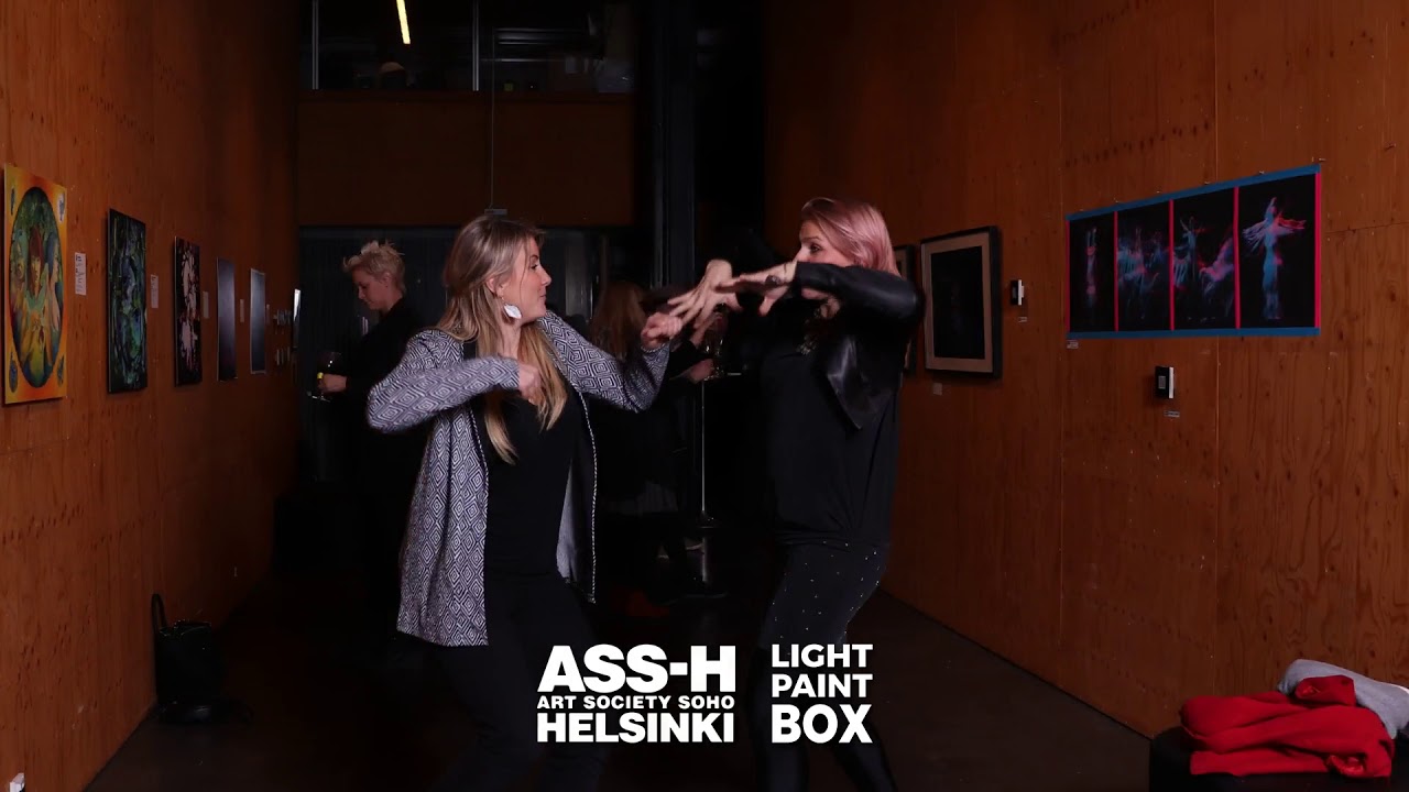 "Augmenting Reality" Exhibition - Light Paint Box