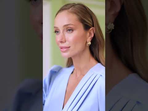 Платье миди премиум "Адель" 352/1 ,цвет голубой, видео 1