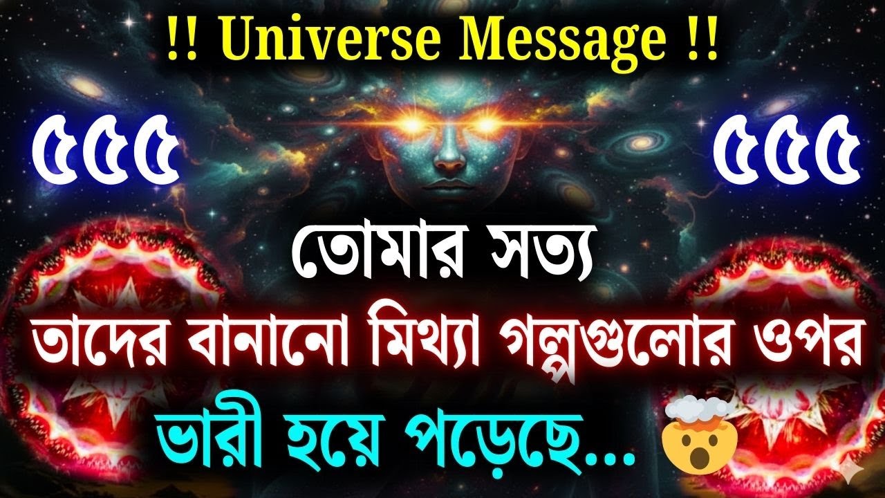 কেউ আতঙ্কিত হয়ে পড়েছে—তুমি সেই মানুষ নও, যেরকম তারা বলেছিল .মিথ্যাবাদী তারাই! ব্রহ্মাণ্ডের বার্তা