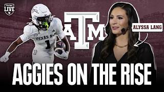 Stock up 📈 | Alyssa Lang has high expectations for Texas A&M in 2026