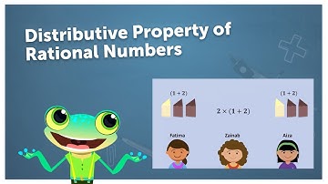 Distributive Property of Rational Numbers - English || Learn Smart Pakistan