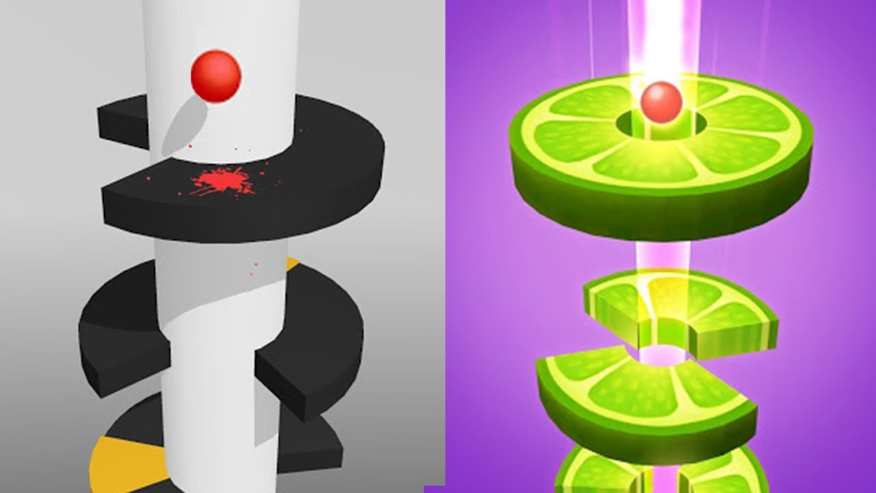 Helix Jump Vs Helix Crush WHICH GAME IS THE BEST HELIX? 