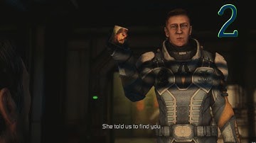 Dead Space 3: CO-OP Walkthrough Part 2 - Chapter 1: Rude Awakening - Hard Difficulty