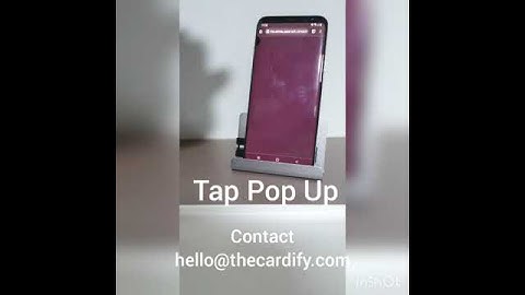 Smart business card on Android OS version