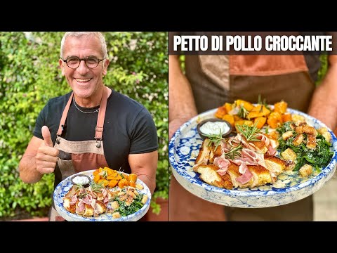 Video: Petto Di Pollo In Fricassea Con Pancetta E Olive
