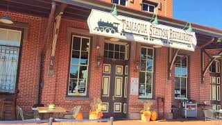 Walking in downtown Tamaqua-The Station Restaurant