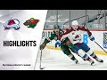 Avalanche @ Wild 4/7/21 | NHL Highlights