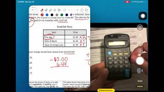 7.3B Adding and Subtracting to find change