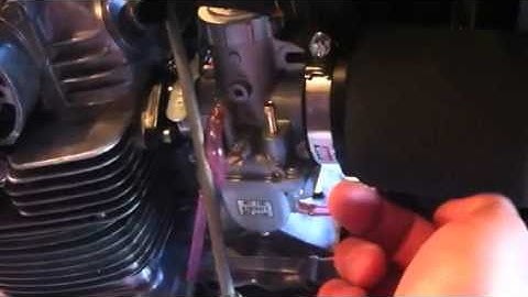 Mikuni VM Idle setting Honda CB350