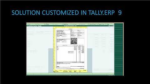 QR Code Generated and Printed in Tally ERP9 #9818262515