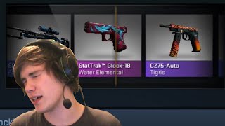 EYES CLOSED CASE OPENING - CS:GO Case Opening