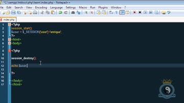 Intro into PHP - 21 - Destroy Session