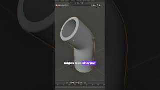 Which one gets the job done: Weighted normal or Shade Autosmooth?#blendertips #blendertricks