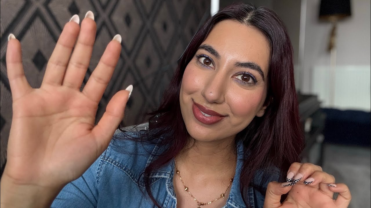 ASMR Comforting Hand Movements & Nail Tapping to Relax You 