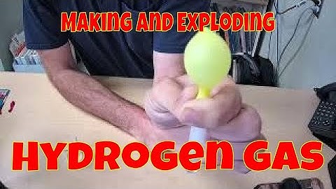 Making and Exploding Hydrogen Gas- a simple way to make hydrogen gas with vinegar and magnesium