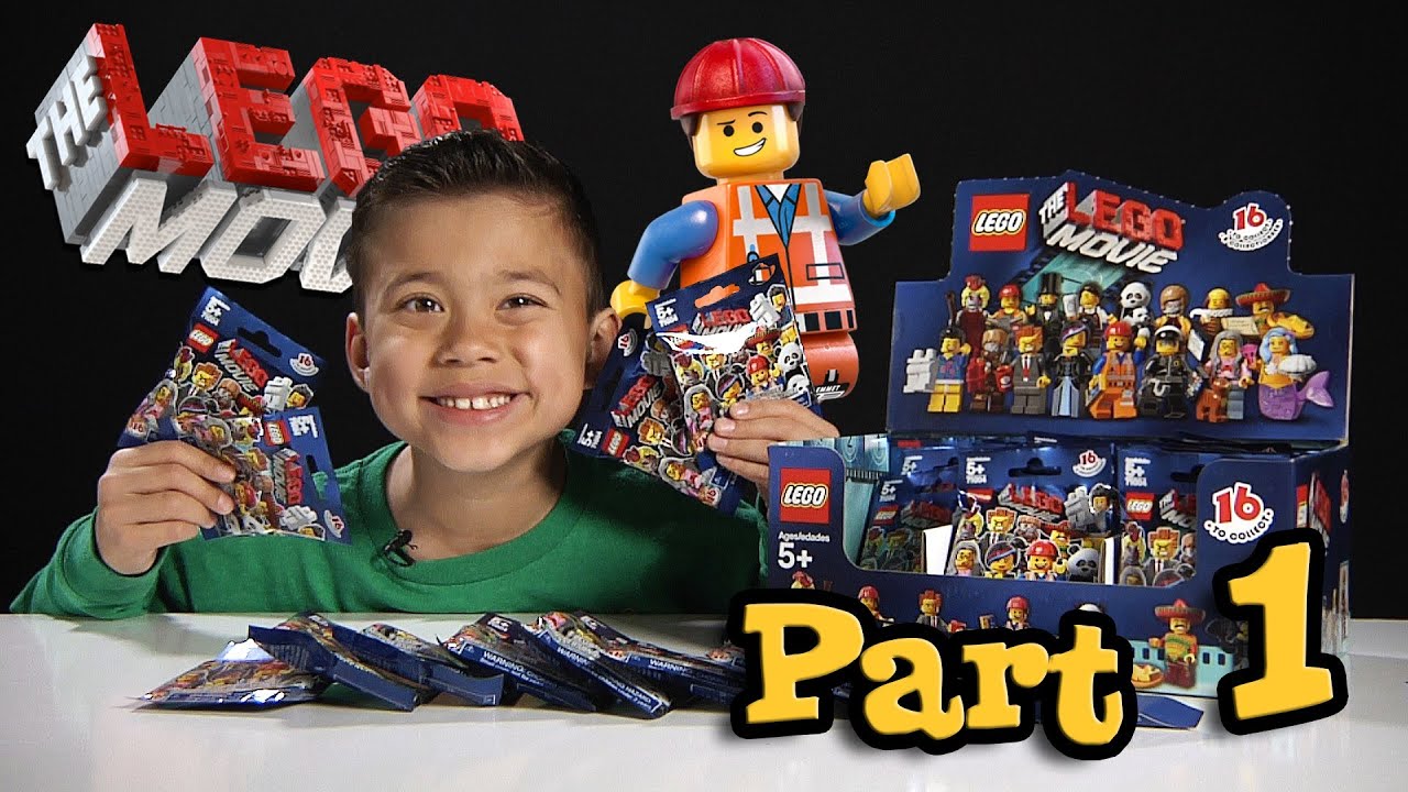 skits aadi LEGO MOVIE MINIFIGURES!!! Box of Blind Bags Opening - PART 1