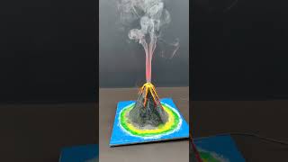 How to make volcano in school project #sciencproject #volcano #science #experiment #school #diy #iot