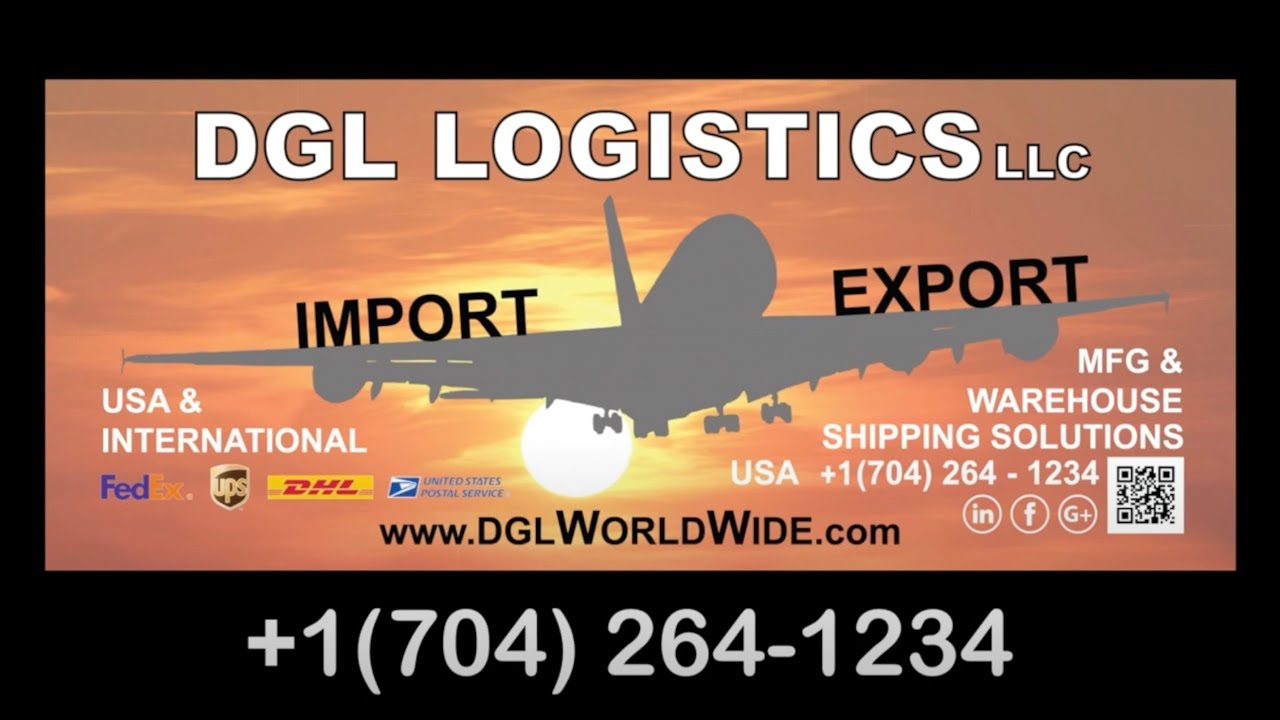DGL Logistics, Your one stop shipping solution!