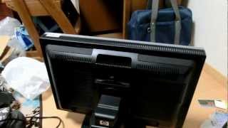 HP LP2465 24インチ液晶ディスプレイ　開封＆動作確認