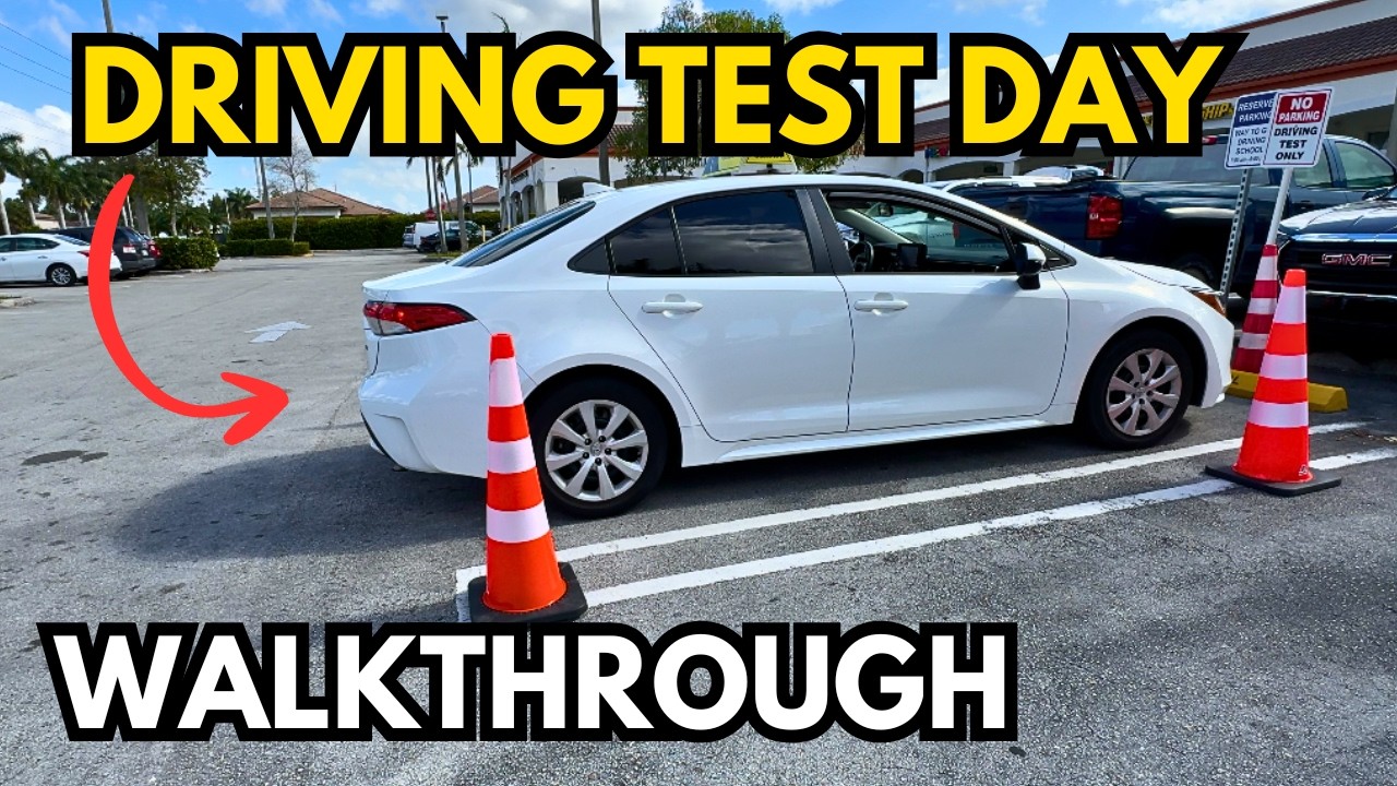 Driving Test Day Walkthrough –What to Expect - YouTube