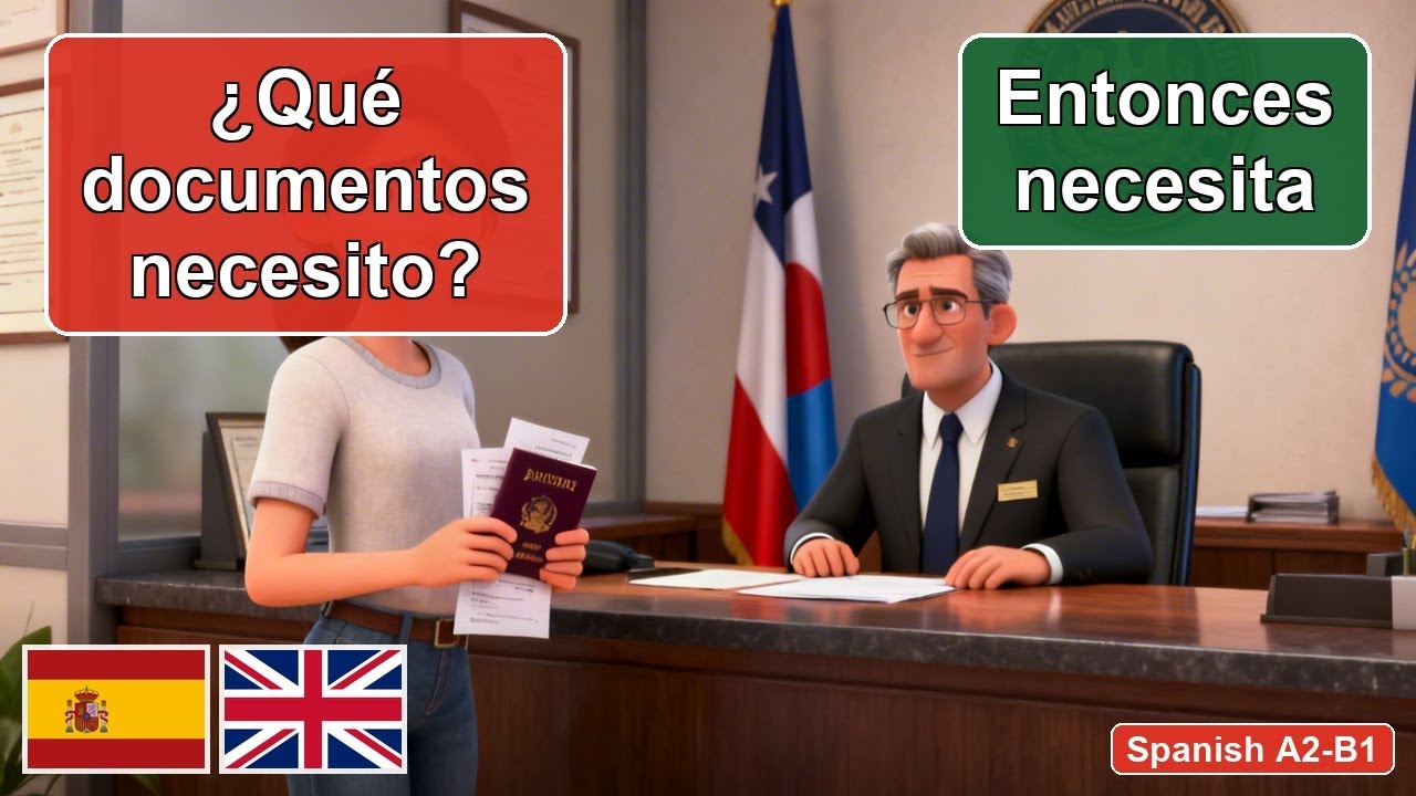 Learn Spanish: Travel Conversations | Dialogue Practice A2-B1 Level