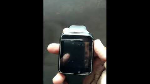 How to set wallpaper on A1 smart watch
