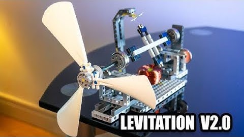 Making a Totally Silent LEVITATING Fan Using Lego || हिंदी