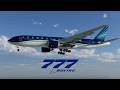 Boeing 777-200 ER Landing at Tashkent International Airport | Azerbaijan Airlines | Flight Factor |