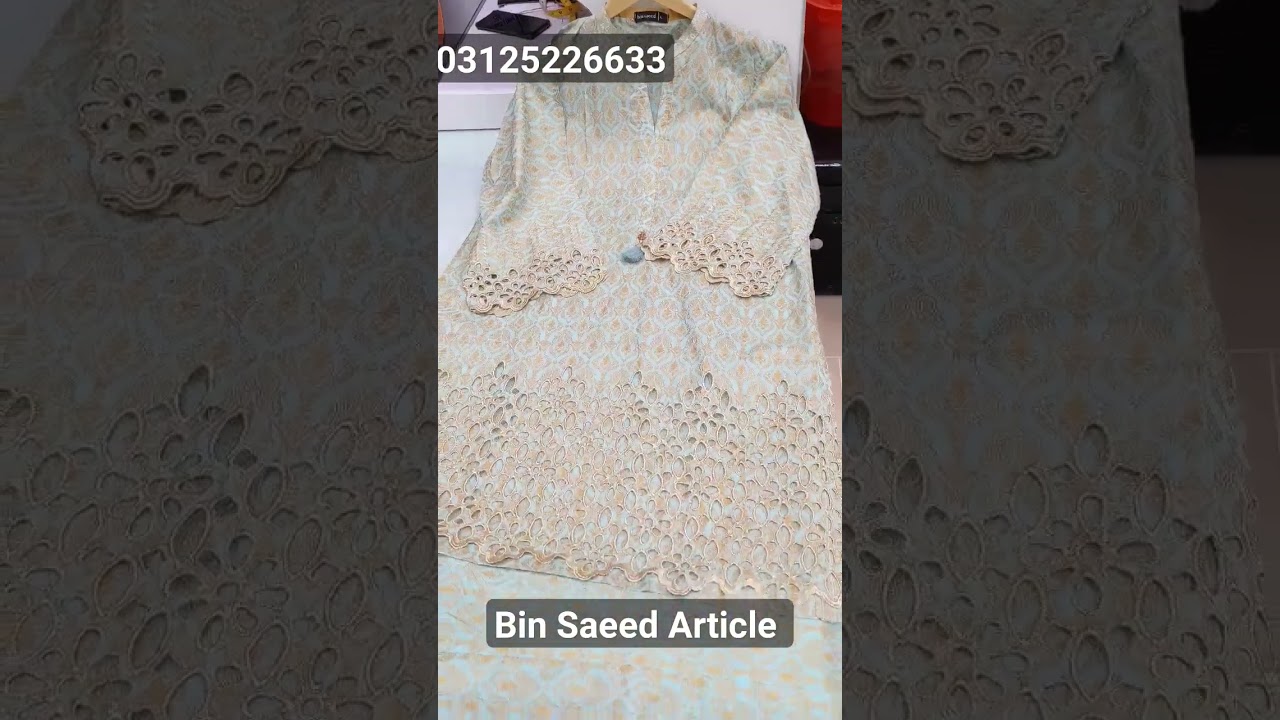 Bin Saeed Eid Collection Arrived 3800 With Free Home Dilevery