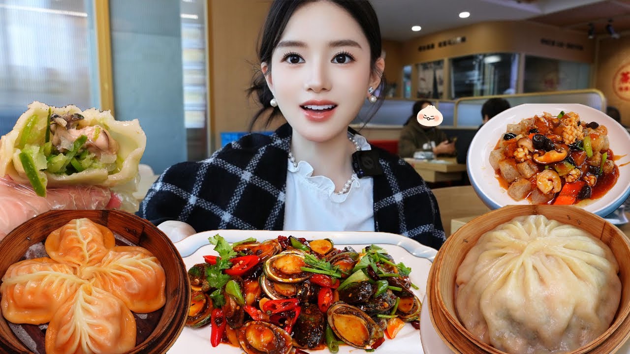 【大连】花592元在大连吃超大海鲜包，里面包满了各种海鲜， 还有特色三鲜焖子#妈呀太香了 #美食volg