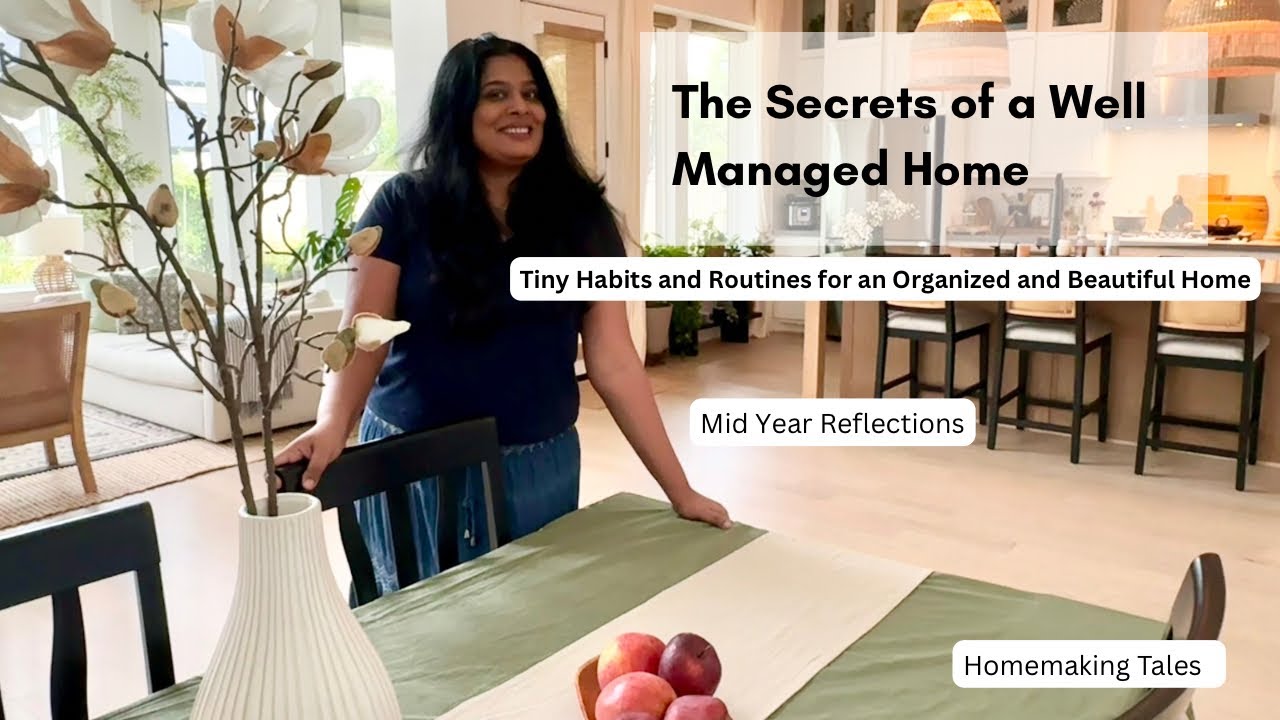 The Secret to a Clean and Clutter free Home | Small Homemaking Habits that actually work |