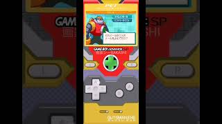 Let's Play Rockman.EXE 4.5 Real Operation with Gutsman.EXE GBA SP Skin! #shorts