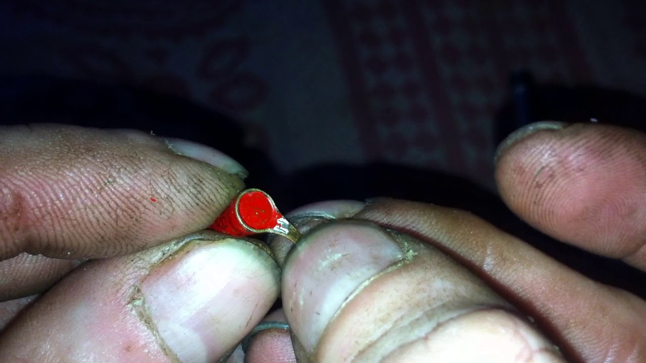 Разбор резистора ВС красного цвета - YouTube