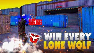 FREE FIRE LOON WOLF GAMEPLAY with Rai star #garenafreefire