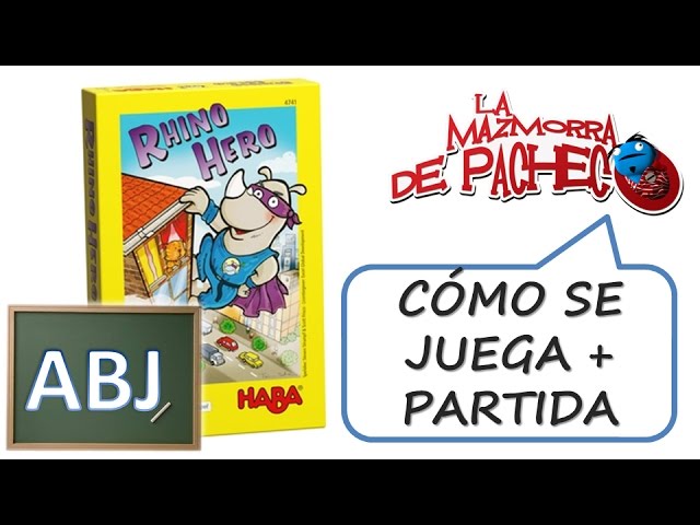  Haba Rhino Hero, un heroico juego de cartas para niños de 5  años en adelante, triple ganador de premios : Juguetes y Juegos