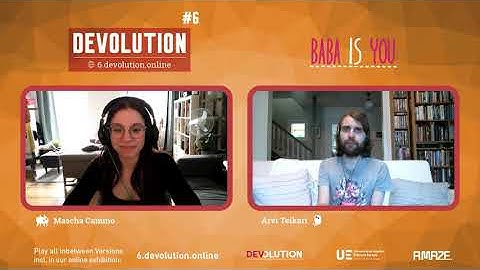 Devolution #6: Baba Is You Exhibition Tour with Arvi Teikari