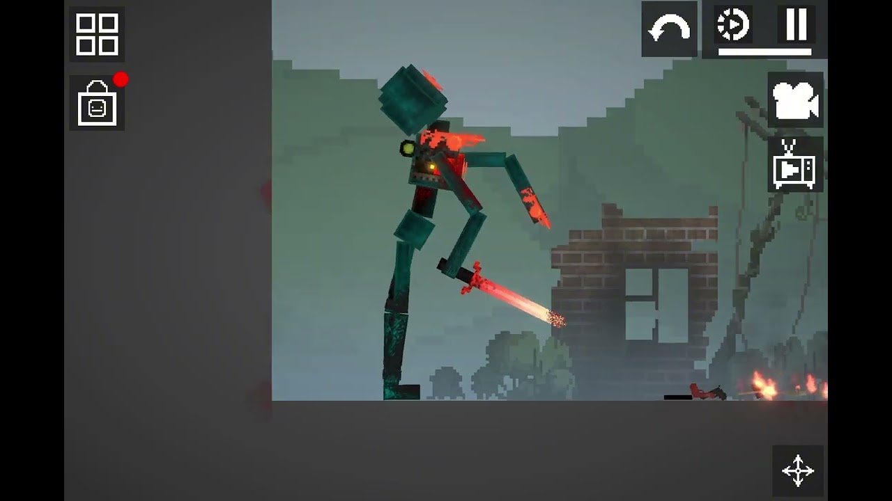 The Melons Vs The Robot Megamech episode 1: The sword, guns and explosives