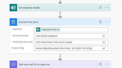 Microsoft Power Automate flow send email with incorrect time UTC