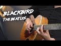 Blackbird Fingerstyle Guitar Lesson Tutorial - The Beatles - how to play